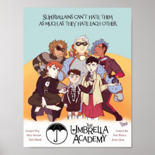 Poster A Academia dos Guarda-chuvas