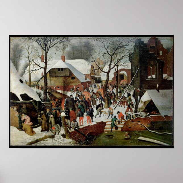 Poster A Adoração do Magi (Frente)