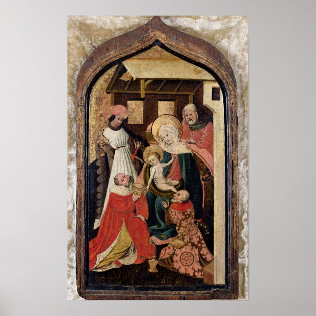 Poster A Adoração do Magi (Frente)