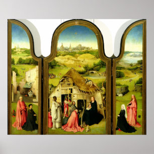 Poster A adoração dos Magi, 1510