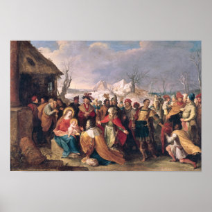 Poster A adoração dos Magi 3