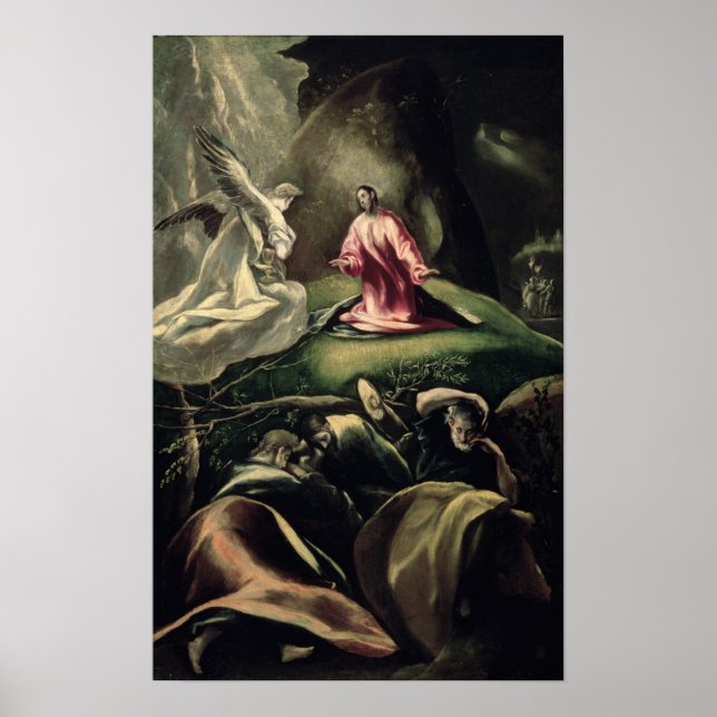 Pôster A Agonia no Jardim (Frente)