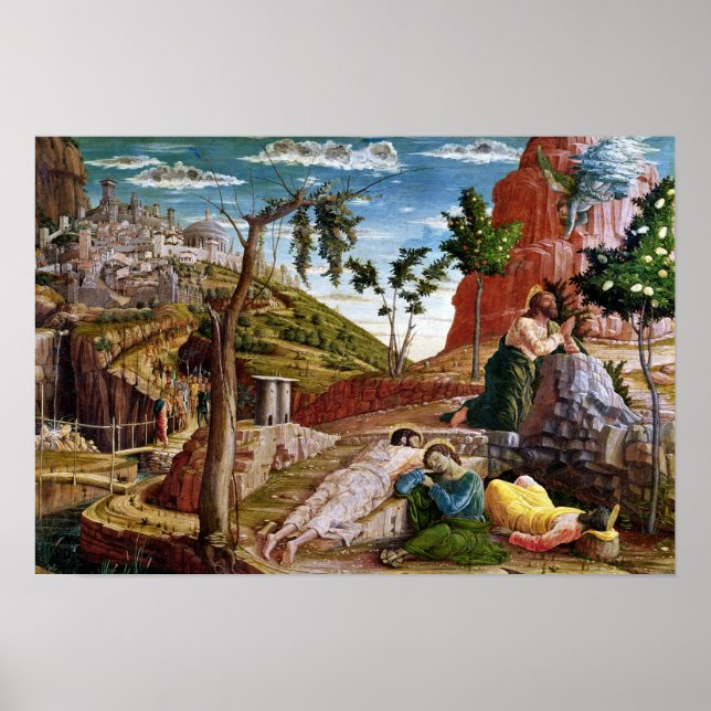 Poster A Agonia no Jardim (Frente)