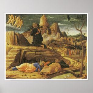 Poster A agonia no jardim. c 1460