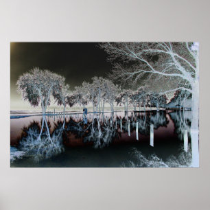 Pôster A Água Funciona Profundamente