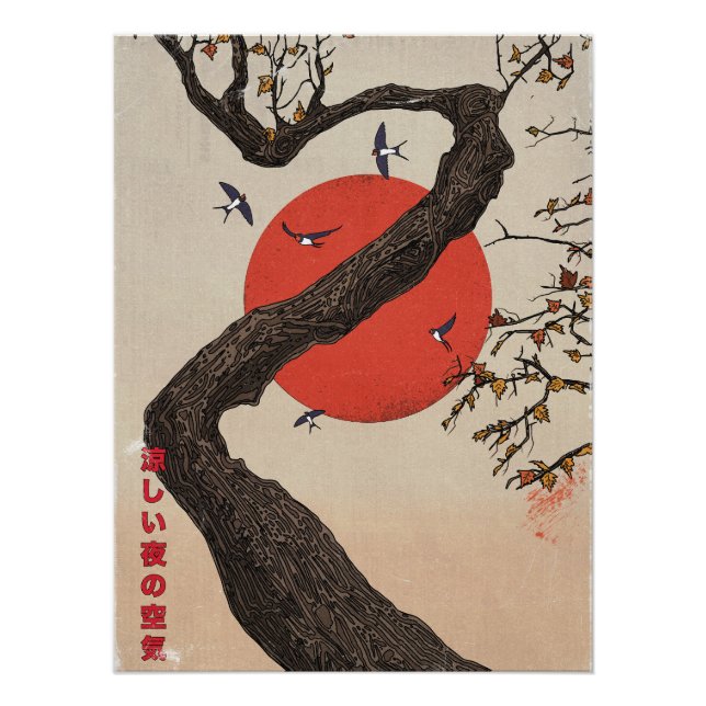 Pôster A Alegria da Natureza Japão (Frente)