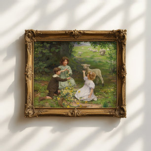 Poster A alegria da Primavera Arthur John Elsley