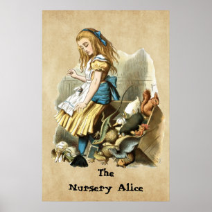 Poster A Alice para Bebés, Aventuras de Alice no País das