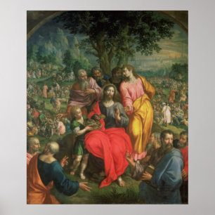 Pôster A Alimentação dos Cinco Mil, c.1590