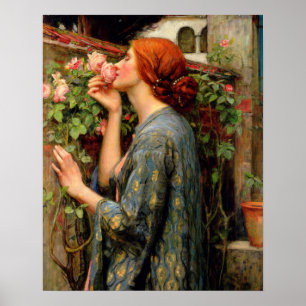 Poster A Alma do Rosa - John William Waterhouse