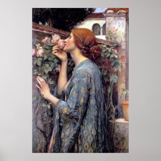 Poster A alma do Rosa ou Meu Rosa doce - 1908 (Frente)