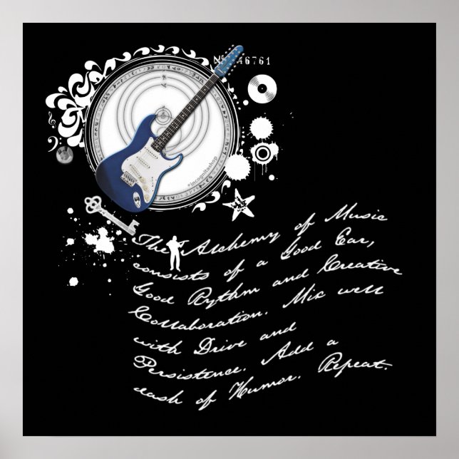 Poster A Alquimia da Música (Frente)