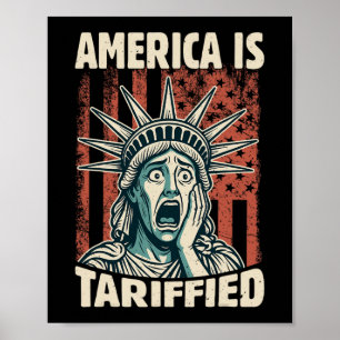 Poster A América Engraçada É Tão Tarifa De Tumulto Tarifa