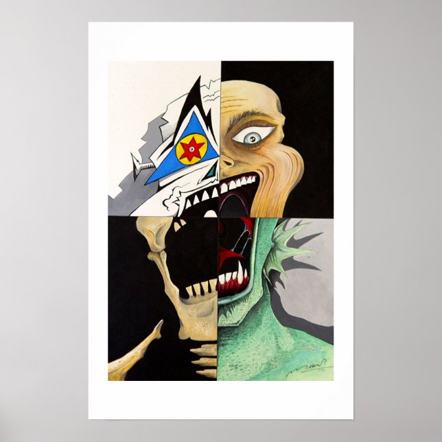 Poster A angústia em mim (Frente)