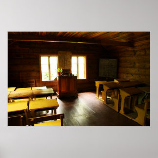 Poster A antiga casa da escola