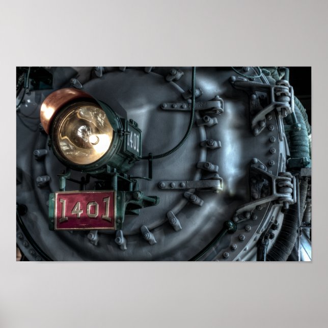 Pôster A antiga linha férrea do Sul (Frente)