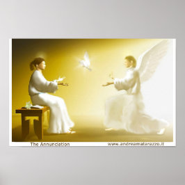 Poster A Anunciação a Mary