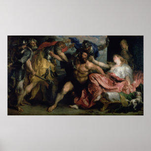 Pôster A apreensão de Samson, c.1628/30