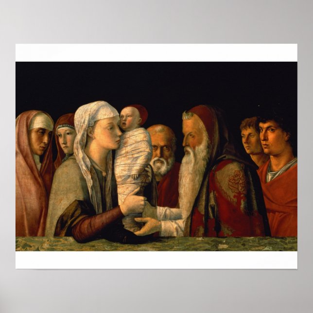 Pôster A Apresentação de Jesus no Templo (Frente)