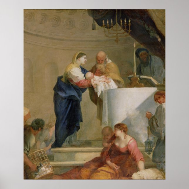 Pôster A Apresentação no Templo (Frente)