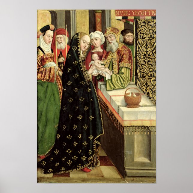 Pôster A Apresentação no Templo (Frente)