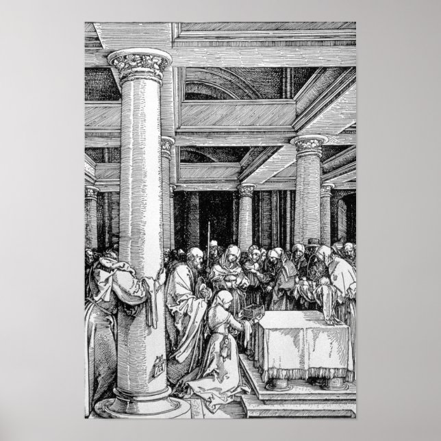 Poster A Apresentação no Templo, c.1503/4 (Frente)