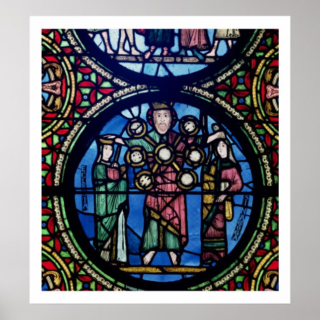 Pôster A Arca da janela do Pacto, detalhes de Deus com (Frente)