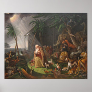 Pôster A arca de Noah por Charles Wilson Peale - cerca de