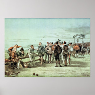 Pôster A armada de 1888 na vista