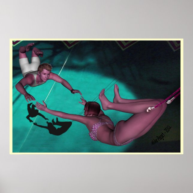 Pôster A Armadilha Voadora (Frente)