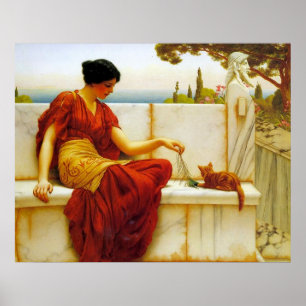 Pôster A arrelia de Godward