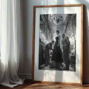 Poster A Arte da Elegância: Um Ajuste Clássico de Alta Co