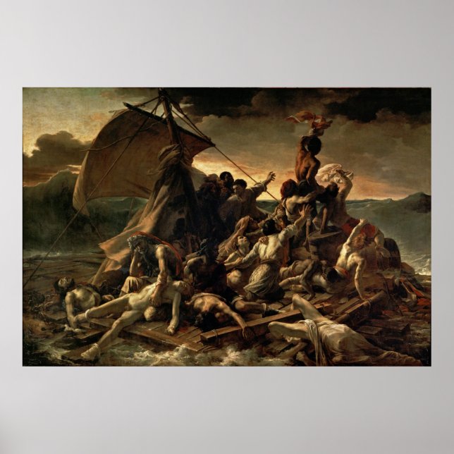 Poster A Arte da Medusa - Théodore Géricault (Frente)