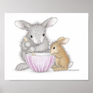 Poster A arte da parede de HappyHoppers®