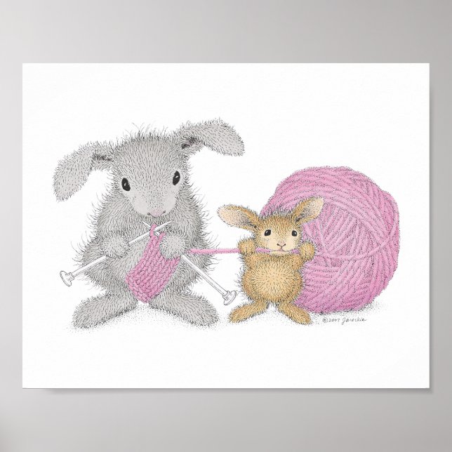 Pôster A Arte da Parede HappyHoppers® (Frente)