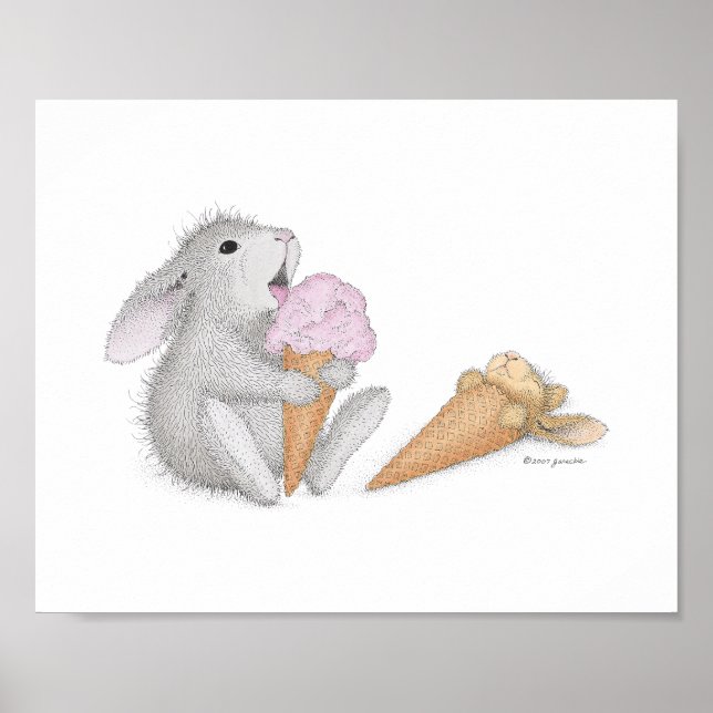 Pôster A Arte da Parede HappyHoppers® (Frente)