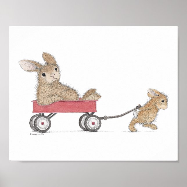 Pôster A Arte da Parede HappyHoppers® (Frente)