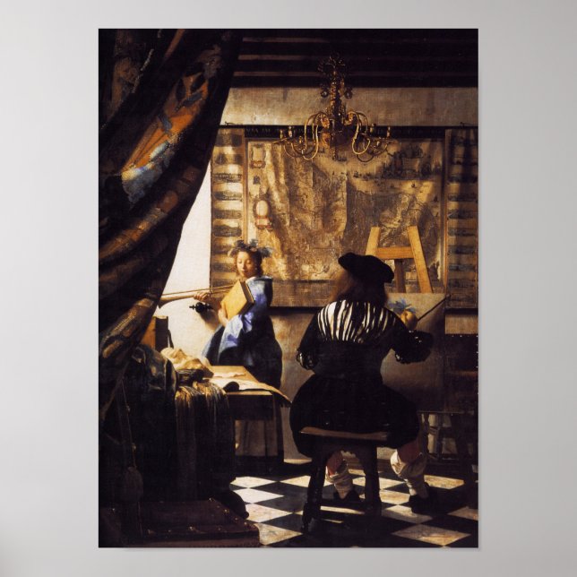 Poster A Arte da Pintura (Frente)