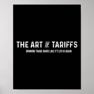 Poster A Arte Das Guerras Comerciais Vencedoras De Tarifa