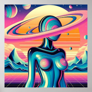 Poster A Arte das Rodadas Comuns de uma Vida Quadrada