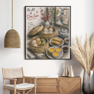 Poster A Arte do Dim Sum   Chá Tradicional Chinês