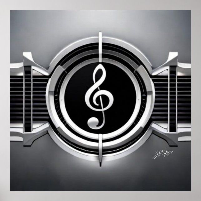 Poster A Arte do Treble (Frente)
