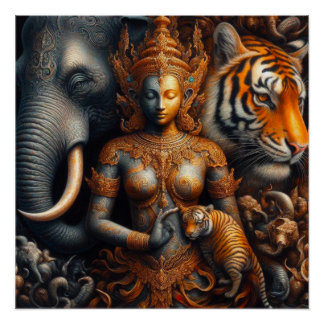 Pôster A arte espiritual
