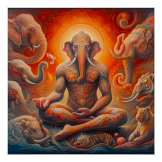 Pôster A arte espiritual