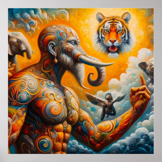 Poster A arte espiritual (Frente)