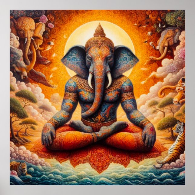 Poster A arte espiritual (Frente)