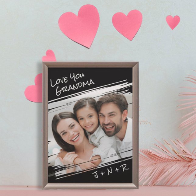 Poster A Arte Moderna Da Rua Adicione Sua Foto Ama Sua Av (Criador carregado)