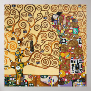 Poster A Árvore da Vida Gustav Klimt