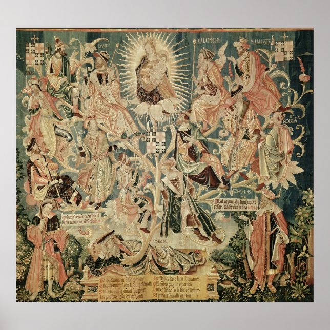 Pôster A árvore de Jesse (Frente)