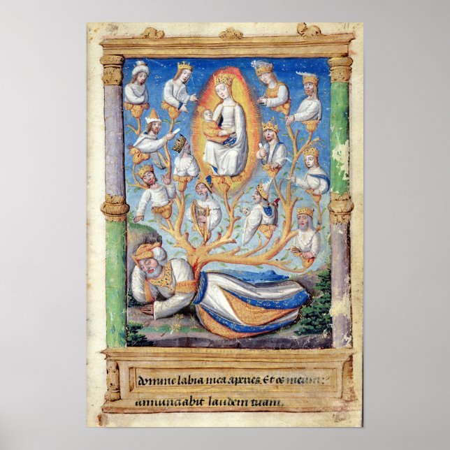 Pôster A árvore de Jesse (Frente)